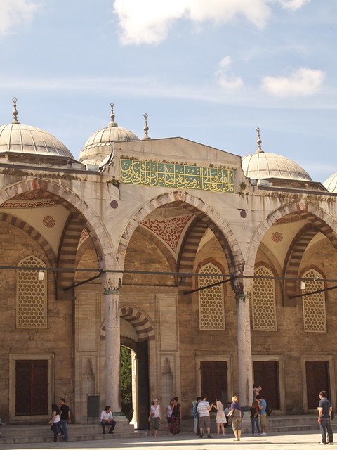 藍色清真寺的內門
