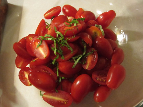 tomatoes + basil