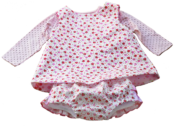 baby bloomers set