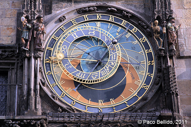 Reloj astronómico. © Paco Bellido, 2011