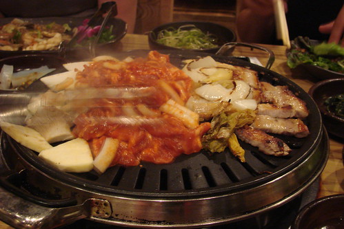 Pork on the Grill at Miss Korea