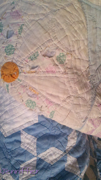 Grandma's Quilts  close up