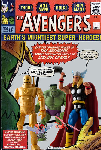 Marvel Universe  - Avengers 1 Cover