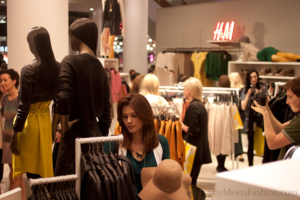 H&M opens in Selfridges - launch day
