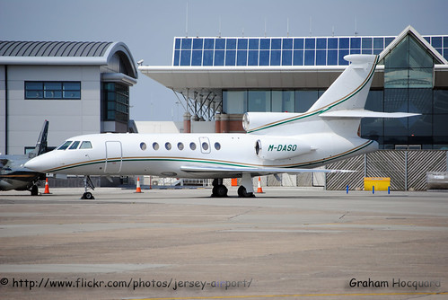 M-DASO Dassault Falcon 50EX by Jersey Airport Photography