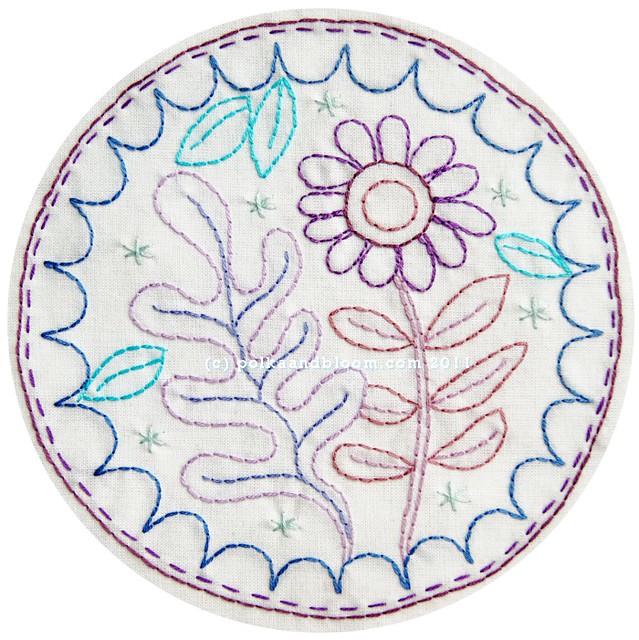 Flower medallion