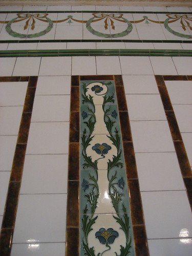 Beautiful tiles at L. Manze
