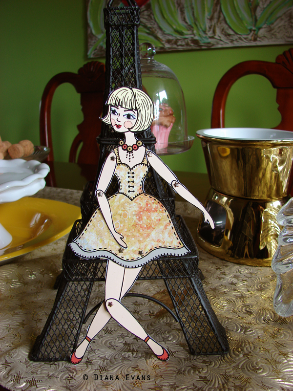 blonde paper doll4