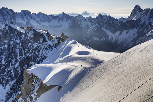 From Chamonix to Courmayer - Aiguille du Midi 08