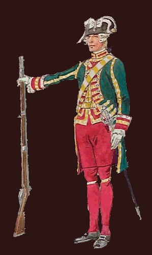 Guardia de la puerta del Conde de Artois, 1786