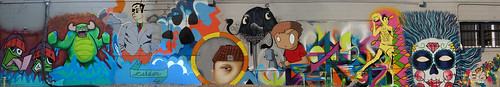 Jersey Fresh 2011 street art wall by eL hue V