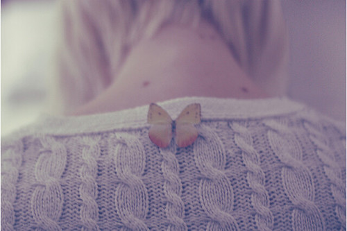The butterfly girl.