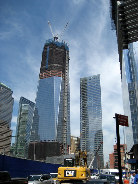 World Trade Center progress - August 31, 2011