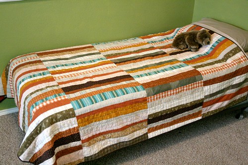 Jack's big boy bed quilt