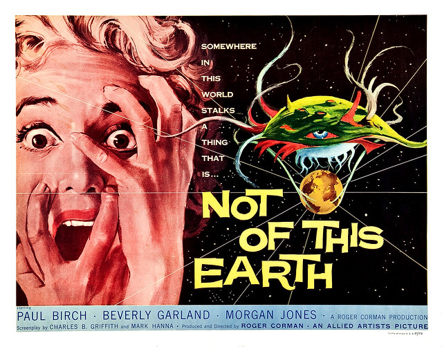 Albert Kallis - Not of this Earth (Allied Artists, 1957) Half Sheet