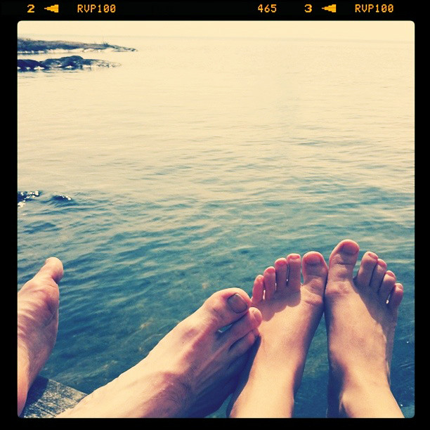 our feets