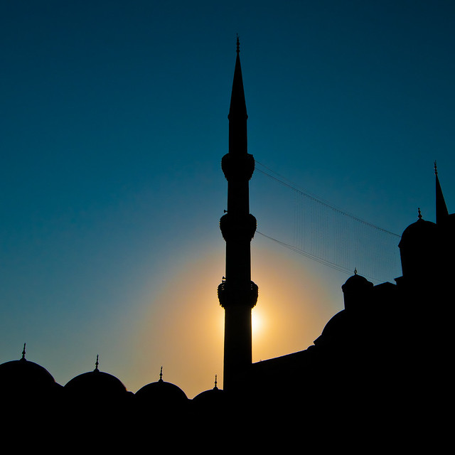Sunrise at the Blue Mosque