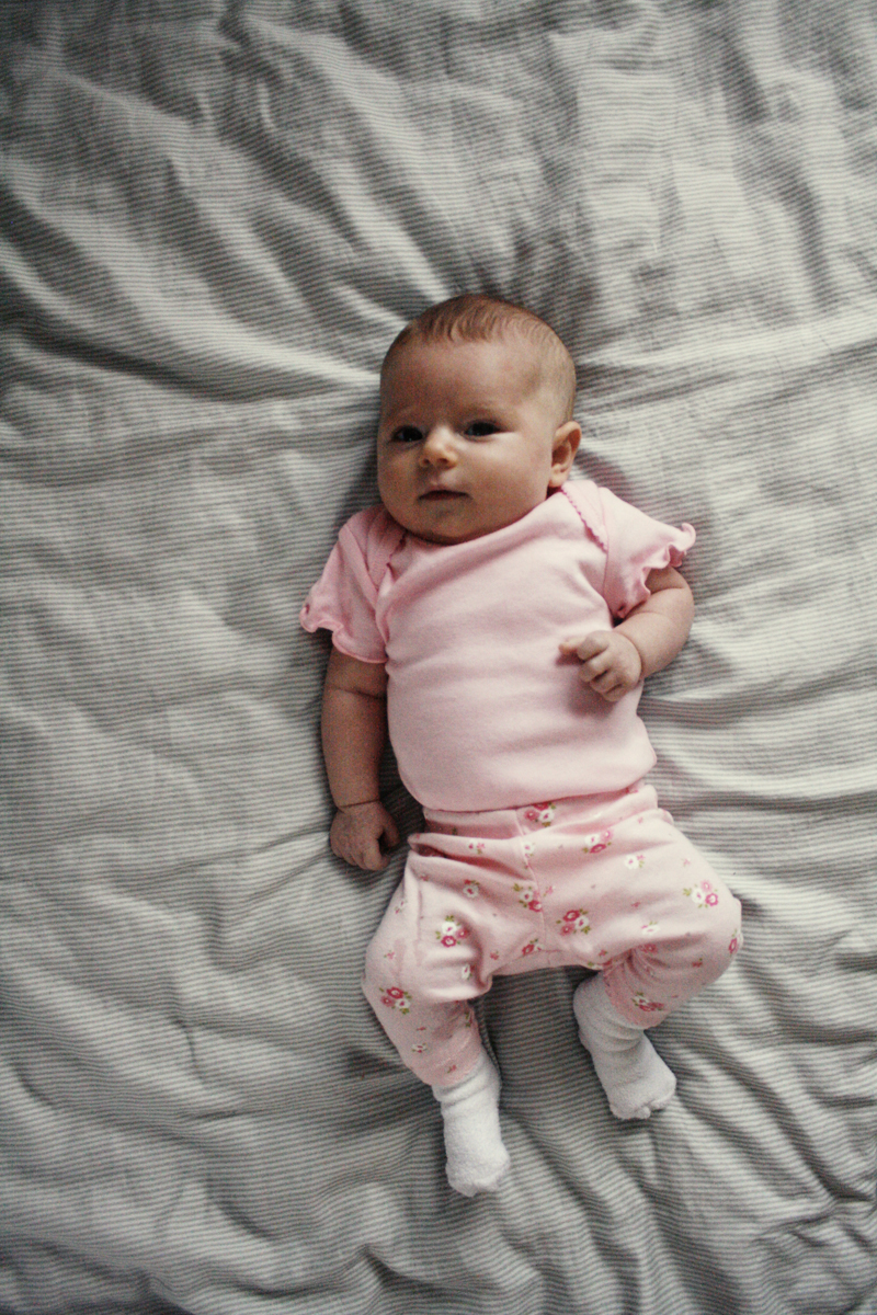 Audrey Eleanor: 8 Weeks Old