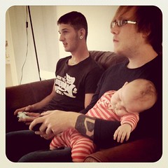Xbox times with daddy and Uncle Phil