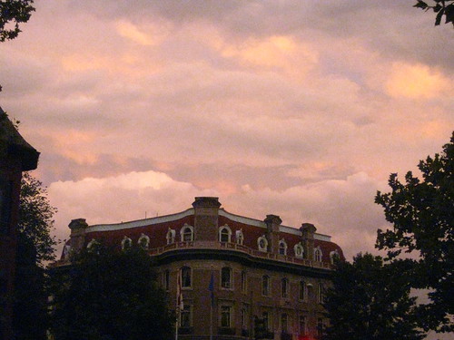 Clouds over the Indonesian Embassy