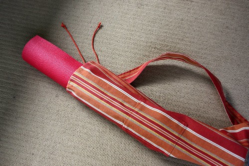 April Sew Along: Complete!  Yoga bag diy, Yoga bag pattern, Yoga mat bag  diy