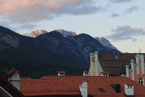The August-snow in Innsbruck