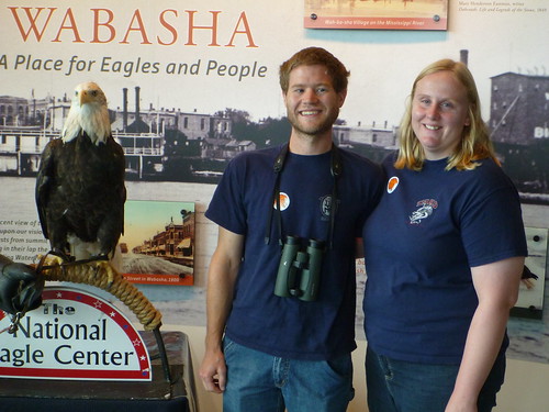 Marriage 110/365 - Me and Stacia With Bald Eagle