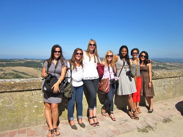 Art and Architecture Students in Montepulciano - Tuscay