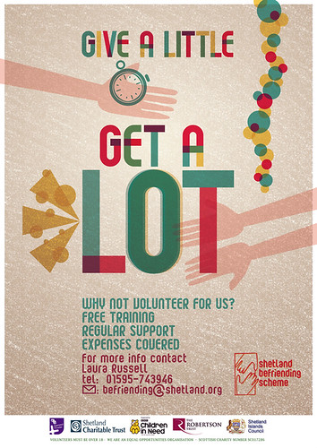 give a little GET A LOT - Befrinding poster Aug 2012 by silkeybeto