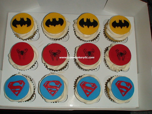 Superhero Cupcakes WM
