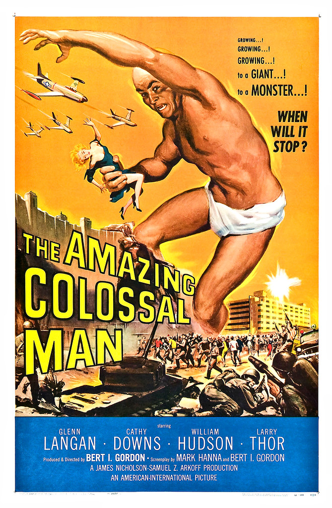 Albert Kallis - The Amazing Colossal Man (American International, 1957) One Sheet