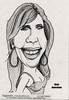 Vicki-gunvalson, Reality-show, TV-personality, actress, writer, US, Caricature, Sugumarje, American-TV-Show