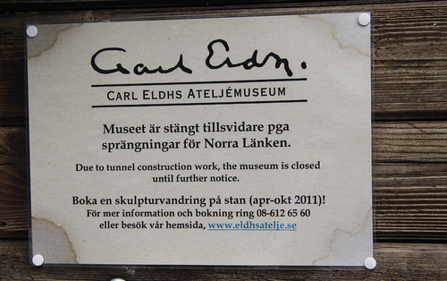 Eldh Museum geschlossen