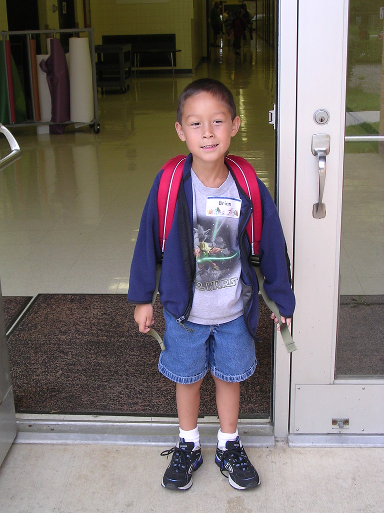 First Day of Kindergarten, 2005