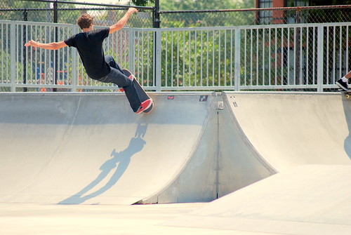 Skateboard Park - Ramp Shot