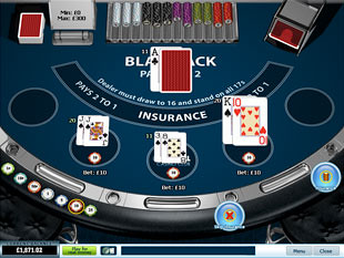 Blackjack Surrender 3 Hand Win