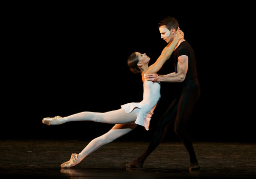 Adam Blyde and Sophie Martin in MacMillan's Song of the Earth. Photo: Andrew Ross.