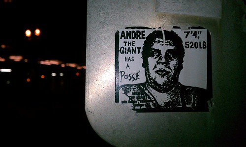 Andre the Giant has a posse