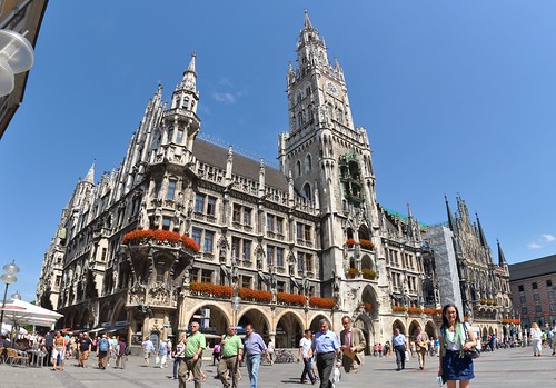 Munich - Rathaus with Glockenspiel