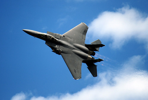 フリー写真素材|乗り物|航空機|戦闘機|F-イーグル|F-Eストライクイーグル|アメリカ空軍|