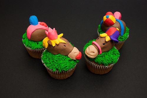 Horse Theme Cupcake