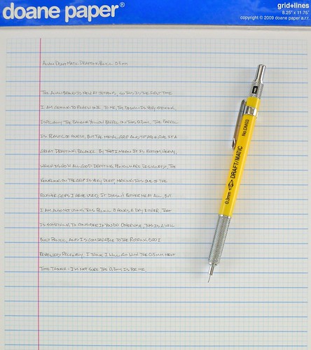draft-matic lápiz mecánico .3 mm 