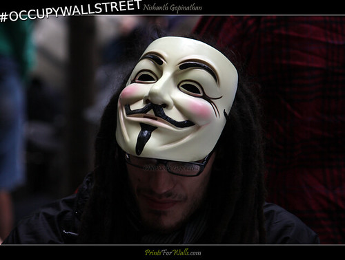 Guy Fawkes - Occupy Wall Street: Protesters Gather For Demonstration Modeled On Arab Spring