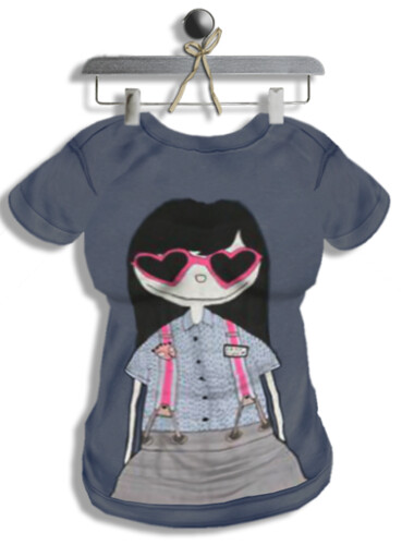 Love girl  T-shirt for Lazy Sunday kids by Koketka (75L)