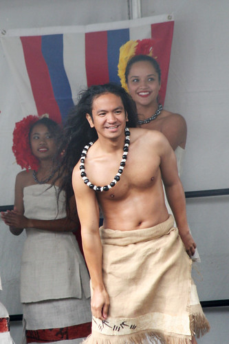 Male Polynesian Folk Dancer
