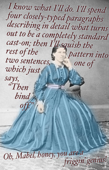 The 19th Century Knitting Pattern Designer