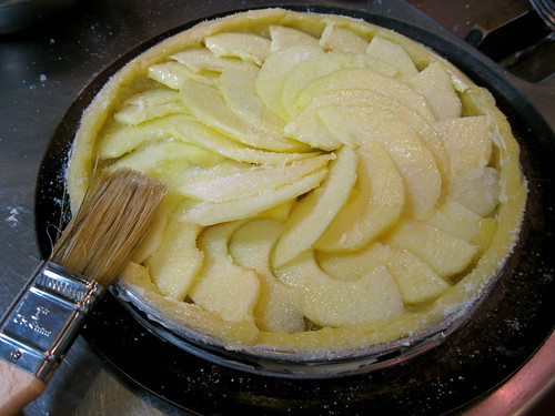 Apple Tart - before baking