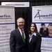 Tampa Mayor Bob Buckhorn with AnswerFirst's Business Development Coordinator at ITS 2011