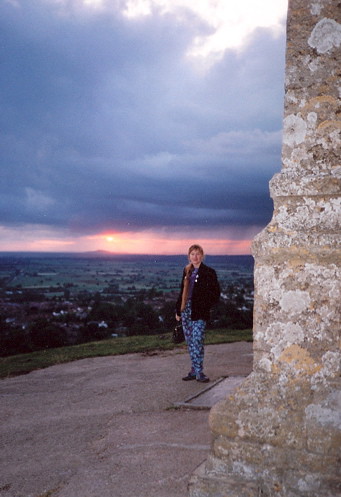 Sunset on the Tor, July 1993
