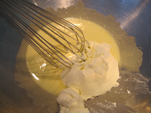 Mixing in the marscapone